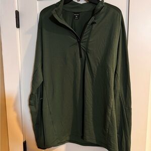 Men's Green Lightweight  pullover shirt